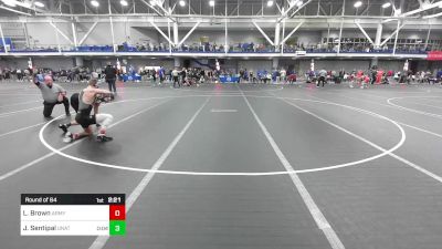 141 lbs Round Of 64 - Logan Brown, Army-West Point vs Joey Sentipal, Unattached-Lock Haven