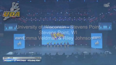 University of Wisconsin - Stevens Point [2026 Open - Pom Finals] 2026 UCA & UDA College Cheerleading and Dance Team National Championship