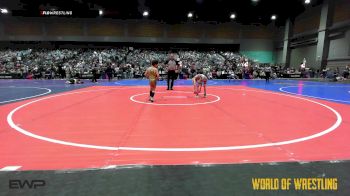 58 lbs Round Of 32 - Owen Tannery, Roundtree Wrestling Academy vs Ryder Sutfin, Top Rank