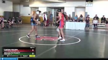 114 lbs Semis & 1st Wrestleback (8 Team) - Carter Fielden, Team Indiana GR Gold vs Brooklyn Pickett, Maryland