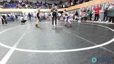 73 lbs Quarterfinal - Mason Simmons, Team Guthrie Wrestling vs Isaias Galindo, Prodigy NDT