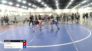 123 lbs 2nd Place - Eddie Rieffel, Espana WC vs Samuel Rodriguez, Mantanona TC