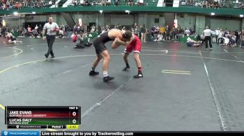 174 lbs Champ. Round 2 - Lucas Daly, Michigan State vs Jake Evans, Northern Illinois University