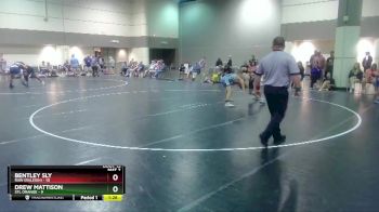 132 lbs Round 5 (6 Team) - Drew Mattison, STL Orange vs Bentley Sly, Raw (Raleigh)