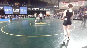 138 lbs Round 1 - Sam Smith, Port Angeles Wrestling Club vs Lily Spencer, Steelclaw Wrestling Club