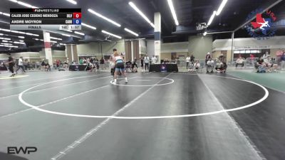 126 lbs Final - Caleb Jose Cedeno Mendoza, Silverback Wrestling Fort Worth vs Andre Moyron, Carrollton Thunder Wrestling