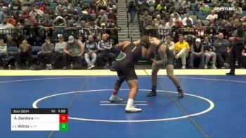 152 lbs Final - Aaron Gandara, Poway vs Isaac Wilcox, Olympus-B