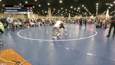 113 lbs Cons. Round 2 - Niccolo Pellicano, Venice Takedown Club vs Connor Boos, AuburnTakeDown Wrestling