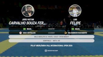 Luis vs Joao 2026 PBJJF Uberlandia Fall International Open
