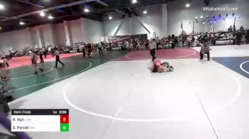 116 lbs Semifinal - Bella Ngo, Lonewolf vs Sam Parcell, Dirty Goats WC