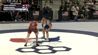 65 (2 of 3) Champ. Round 1 - Rocco Cassioppi, Hononegah Wrestling Club vs Arseni Kikiniou, Poway Wrestling