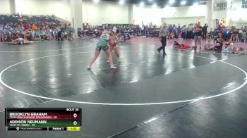 190 lbs Round 7 (8 Team) - Brooklyn Graham, Team Iowa Sunshine Smackdown vs Addison Neumann, Team STL Green