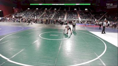 81 lbs Semifinal - Colin Nordquist, Hardin WC vs Beck Teppo, Sturgis Youth WC