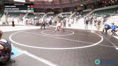 75 lbs Rr Rnd 4 - James Gourd, Raw Wrestling Club vs Sawyer Simpson, Salina Wrestling Club