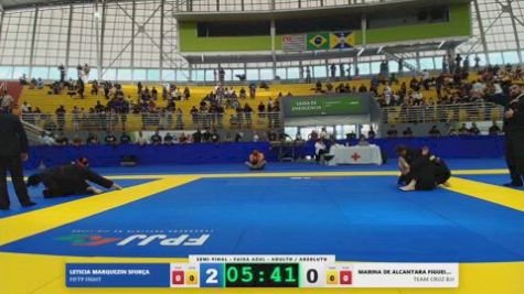 MARINA DE ALCANTARA FIGUEIREDO vs LETICIA MARQUEZIN SFORÇA 2026 FPJJ Circuito Paulista GI Etapa 3