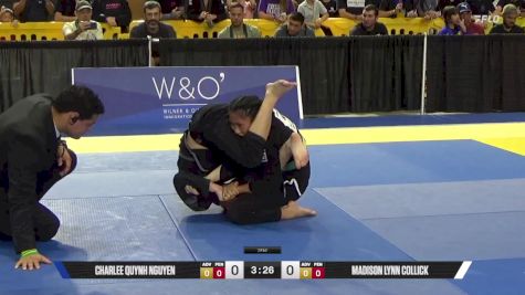 Madison Lynn Collick vs Charlee Quynh Nguyen 2025 Pan Kids Jiu-Jitsu IBJJF Championship