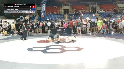 115 lbs Champ. Rd Of 16 - Jocelyn Danbe, New Jersey vs Ali Svancara, Idaho