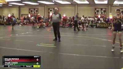 90 lbs Semis & 1st Wrestleback (8 Team) - Madison Healey, Revival Blue vs Dylan Petocz, Olympic