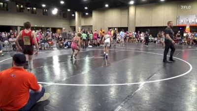 85 lbs Round 1 (6 Team) - Ava Westenbarger, Blackman WC vs Blake Kapitan, Indiana Outlaws
