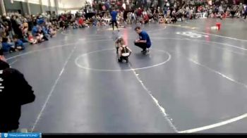 40-44 lbs Champ. Round 1 - Clayton Davison, Blue Hill vs Mason Hruska, FoxFit Wrestling