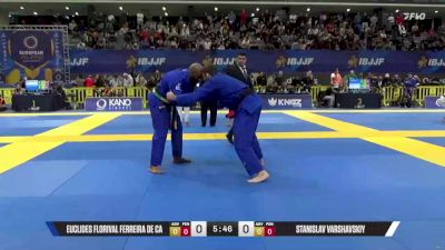 Stanislav Varshavskiy vs Euclides Florival Ferreira De Ca 2025 European Jiu-Jitsu IBJJF Championship