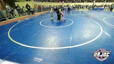 40 lbs Consi Of 8 #1 - Eli Ritch-Mogg, Tironook Wrestling vs Mark Misak, Clinton Youth Wrestling