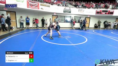 110 lbs Rr Rnd 2 - Janiah Roshto, Miami vs HollyJo Fansler, Verdigris Youth Wrestling