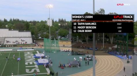 Women's 1500m, Heat 2