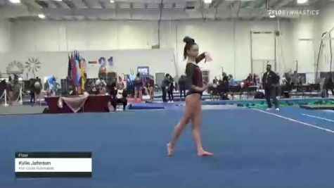 Kylie Johnson - Floor, Iron Cross Gymnastic - 2021 Region 3 Women's Championships