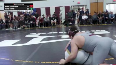 285 lbs Semifinal - Mark Effendian, Faith Christian Acad vs David Smith, Bishop McDevitt