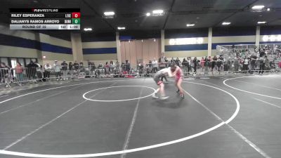101 lbs Round Of 32 - Riley Esperanza, Legends Of Gold LV vs Dalianys Ramos Arroyo, Dominate WC
