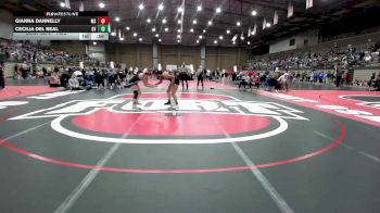 145C Quarterfinal - Gianna Dannelly, Millard South vs Cecilia Del Real, Grain Valley