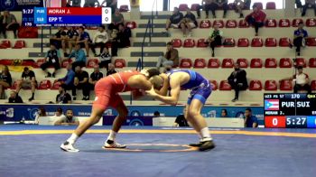 57 kg Qualif. - Jacob Anthony Moran, Puerto Rico vs Thomas Epp, Switzerland