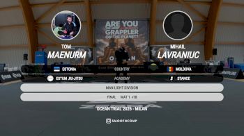 Ecaterina Mahu vs Emma Rosini 2026 UIJJ OCEAN TRIAL MILANO