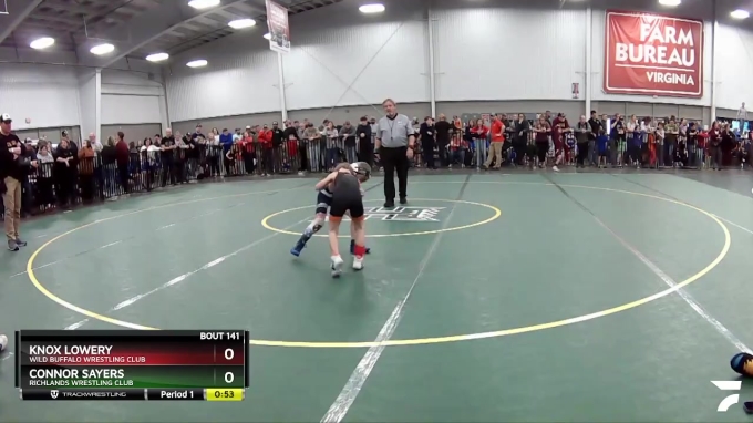45 lbs Quarterfinal - Connor Sayers, Richlands Wrestling Club vs Knox ...