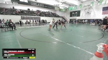 130 lbs Quarterfinal - MIA HOOPER, Northview vs Mia Coronado Jimenez, Ontario