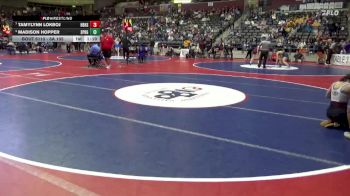 6A 105 lbs Cons. Semi - Madison Hopper, Springdale vs Tamylynn Lokboj, Har-Ber