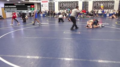 130 lbs Consy 2 - Jace Stevens, Burgettstown vs Julian Janvier, Franklin Regional