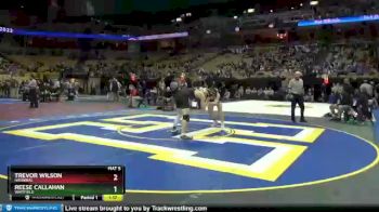 170 Class 3 lbs Semifinal - Reese Callahan, Whitfield vs Trevor Wilson, Hannibal