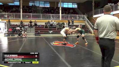 165 lbs Cons. Semi - Anthony Thomas, Umpqua Community College vs Kyle Robbins, Clackamas Community College