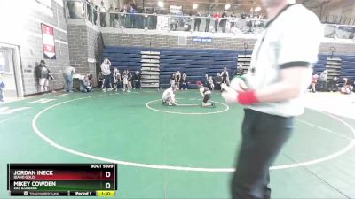 80 lbs Cons. Round 1 - Jordan Ineck, Idaho Gold vs Mikey Cowden, 208 Badgers