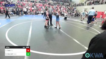 76 lbs Semifinal - Oliver " Duke " Jackson, Grove Takedown Club vs Owen Schiltz, Verdigris Youth Wrestling