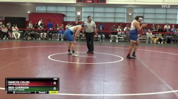 285 lbs Champ. Round 2 - Reid Garrison, Merchant Marine vs Marcos Colon, New England College