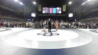 155 lbs Cons. Rd Of 64 - Hoshena Gemme, CT vs Hallie Harp, TX