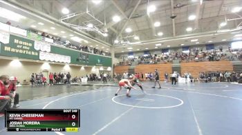 157 lbs Champ. Round 2 - Kevin Cheeseman, Mt. Carmel vs Josiah Moreira, Brea Olinda