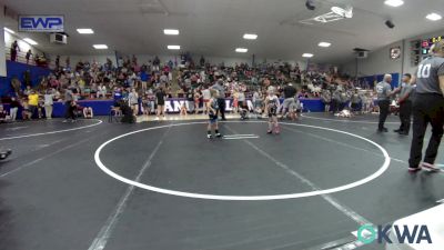 46-49 lbs Rr Rnd 2 - Aniston Mills, Keystone Wrestling Club vs Maisyn Malone, Bartlesville Wrestling Club