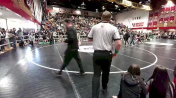 100 lbs 5th Place Match - Cassidy Shaffer, Lander Valley vs Michelle Henman, Kelly Walsh