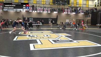 155 lbs Champ. Round 1 - Madelyn Rose, Iowa vs Gwen Wright, Grand View Wrestling Club