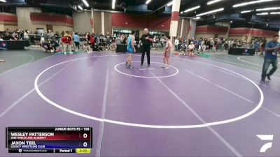 138 lbs Champ. Round 2 - Wesley Patterson, ONE Wrestling Academy vs Jaxon Teel, Legacy Wrestling Club