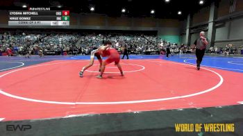 126 lbs Consi Of 8 #1 - Lyosha Mitchell, Creswell Mat Club vs Kruz Gomez, Buckaroo Wrestling Club